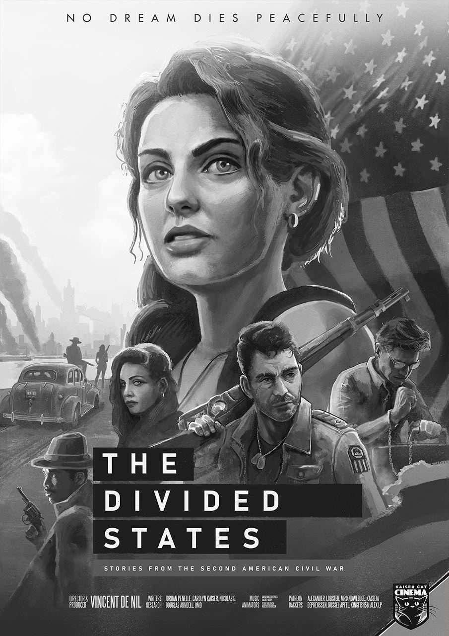 Divided States — Animated/Audio Drama key art